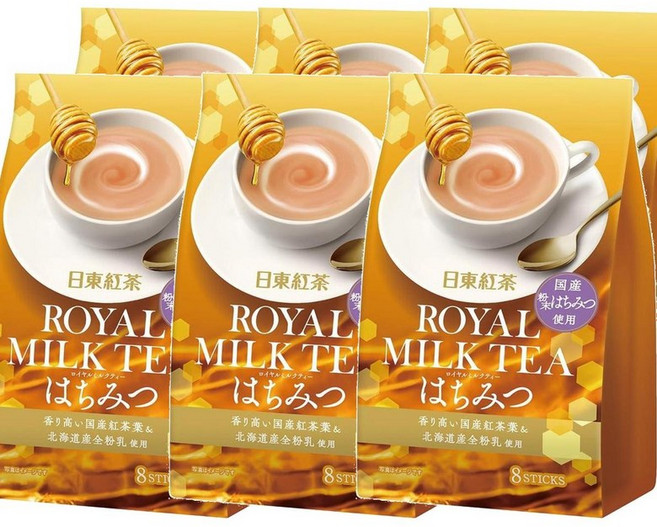 일동홍차 로얄 밀크티 허니 꿀, 8개입