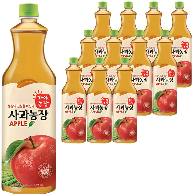 가야농장 사과농장, 1.5L, 12개