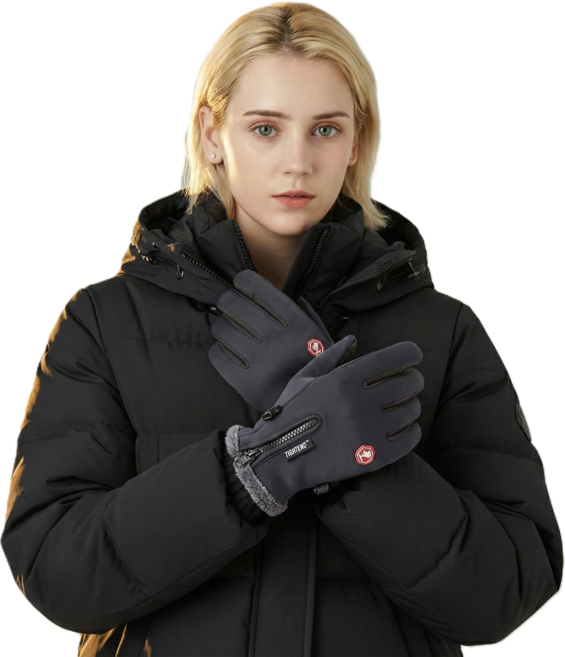 타이트엔드 엑스 글러브3 방수 장갑, 블랙, 1개