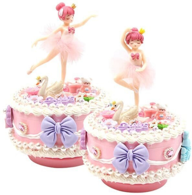 [투영디자인] DIY 발레리나 오르골 꾸미기, 핑크