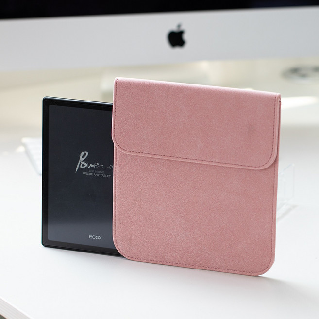 배럴즈 이북리더기 스웨이드 파우치 S/M/L, 6.8인치, 인디고핑크