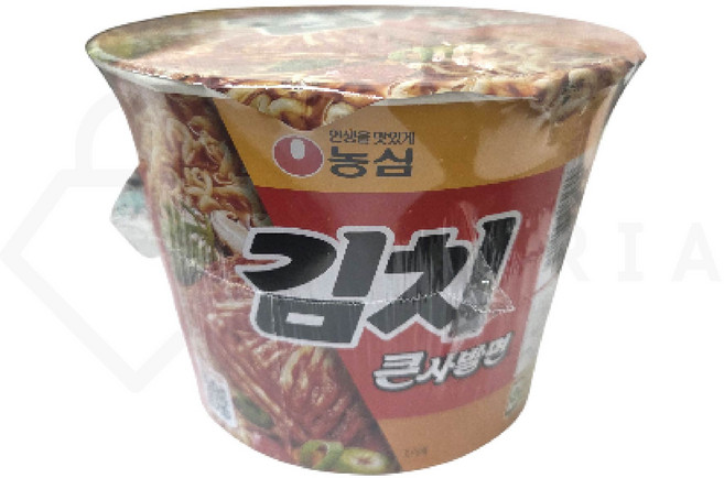 김치사발면 큰컵 112g, 6개