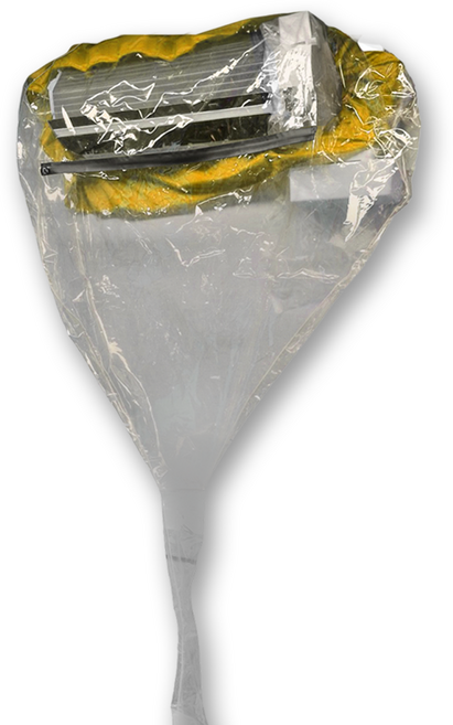 더함 벽걸이 에어컨 세척 가대, 옐로우, 1개