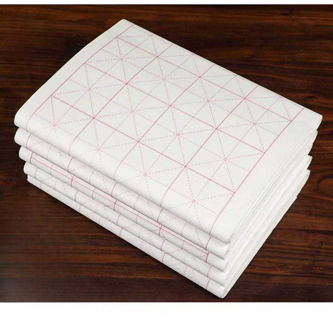 붓글씨 연습지 화선지 서예 종이 연습용 한문 한자 BN, 1개, 4. 10cmx12격자 100장 초보자용