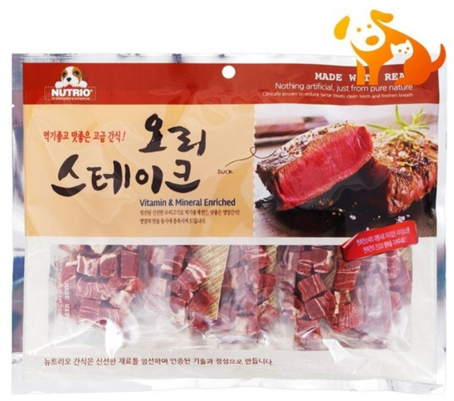 가공육 신선한 오리 고기 스테이크 400그램, 없음