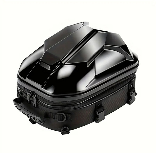 JHD PICK 오토바이 스쿠터 테일백 가방 30L~40L 방수 대용량 헬멧 수납 헬멧가방 리어백 시트백 탑박스, 블랙(Black)