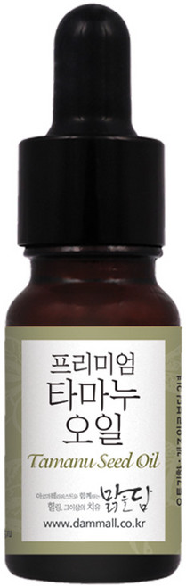 맑을담 프리미엄 타마누 캐리어 오일 10ml 유기농 비정제, 1개, 10g