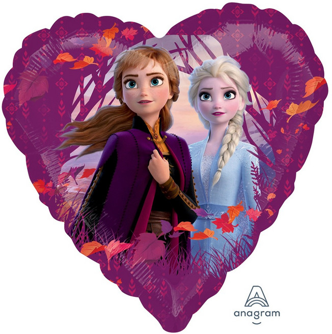 겨울왕국2 러브(43x43cm)은박풍선