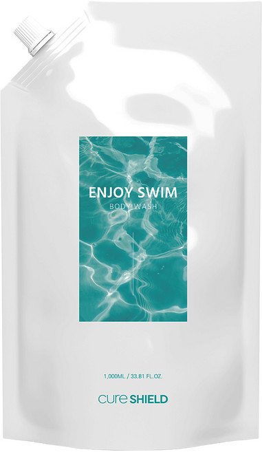 인조이스윔 리필 등드름 바디워시 수영장 염소 냄새 제거 향좋은 바디클렌져 1000ml 리필용, 1개, 1L