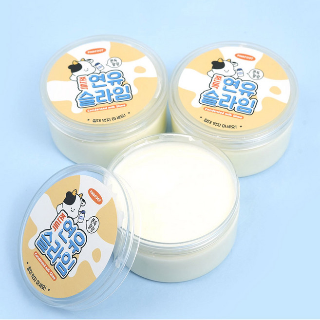 연유슬라임 우유슬라임 쫀득슬라임, 1개