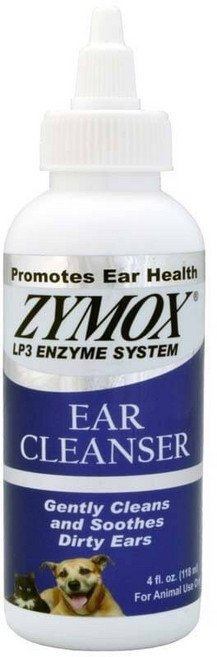 ZYMOX 三酵合一潔耳液 118ml 犬貓適用 溫和清潔耳道, 1個, ZYMOX潔耳液 118ml