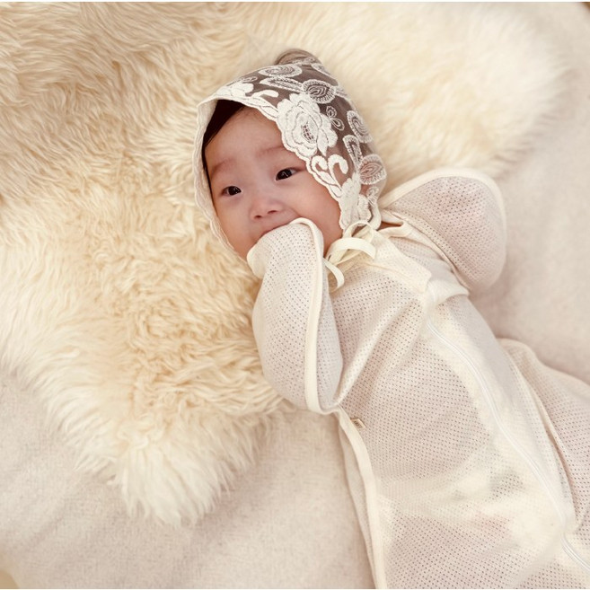 베베플로 신생아 스와들 조리원 속싸개 면 모달 메쉬 매쉬 나비잠 수트 여름 태열방지