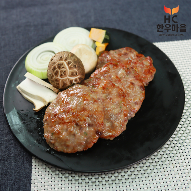 HC한우마을 일품 떡갈비 200g 1팩, 1개