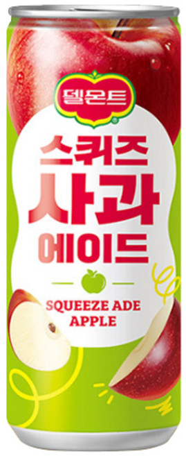 델몬트 스퀴즈 사과에이드 240ml, 1개