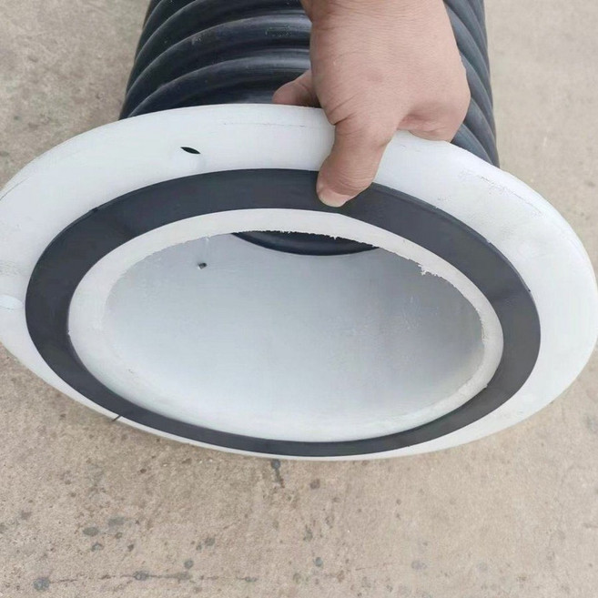 배관도어 수문 자재 주철 농수로 원형 하수관 밸브 배관, 고무 패드