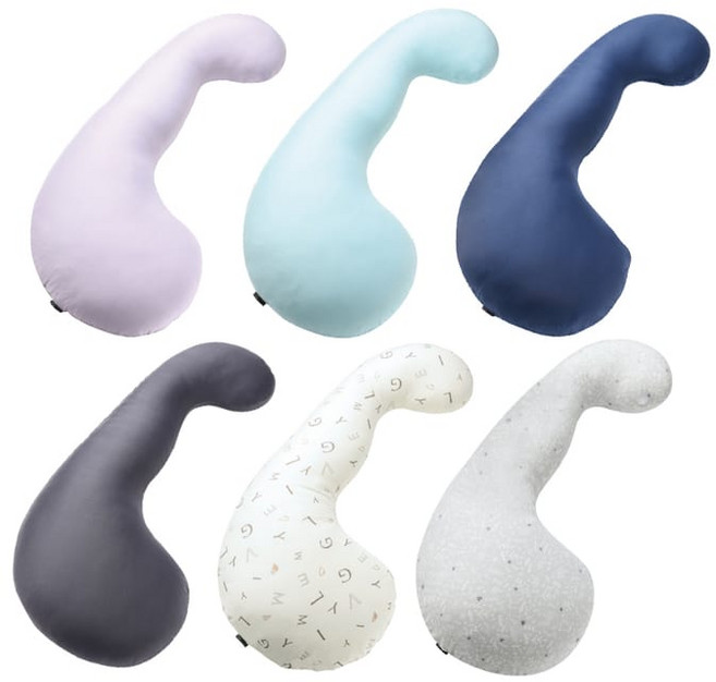 六甲村 Mammy Village SleepIn 胚胎孕婦枕 月亮枕, 夜暮藍