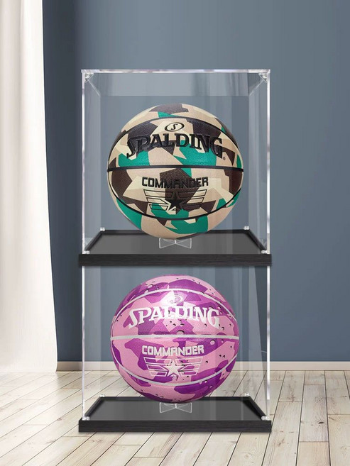 아크릴 보관 케이스 농구공 축구공 싸인볼 다용도, 1호 15 x 15x15cm, 1개