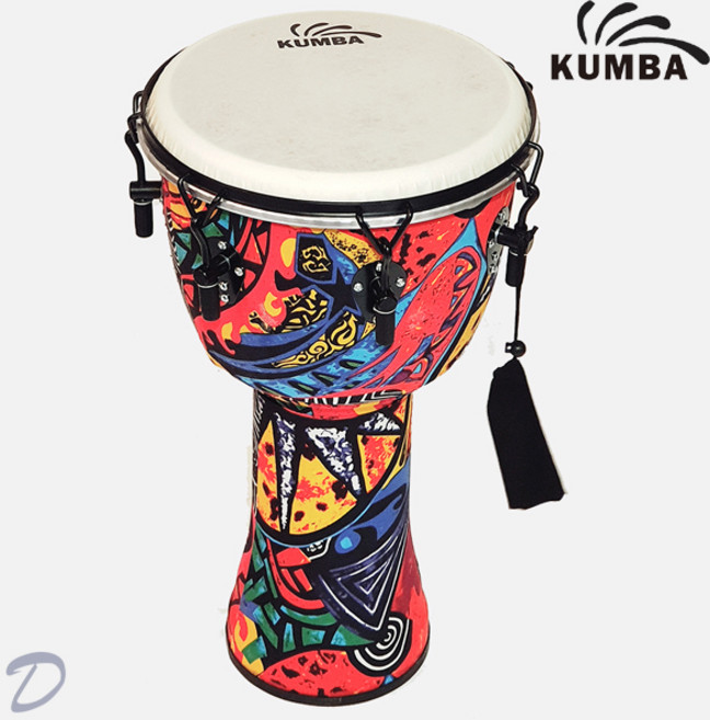 쿰바 FZG1062 10인치 튜너블젬베 트라이벌 가방포함, 단품