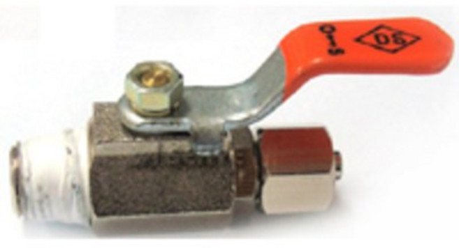 동부 해빙기밸브 4mm 3/16인치 NT4 호스니쁠 스팀해빙기용, 1개