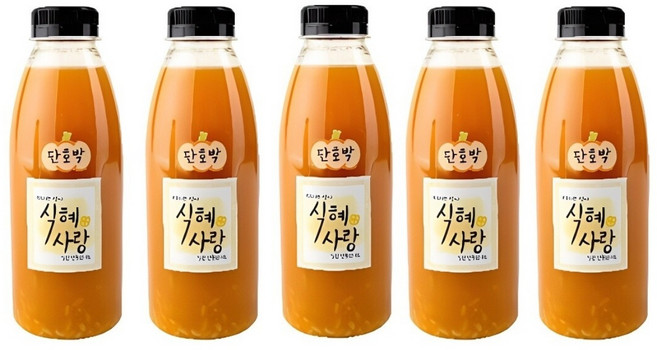 식혜사랑 단호박식혜450ml, 5개, 450ml