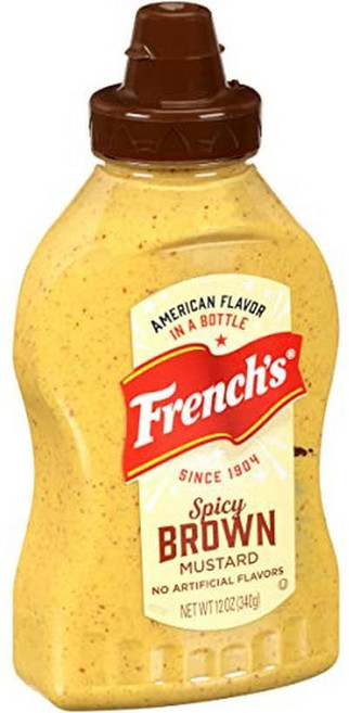 French's 프렌치 스파이시 브라운 머스터드 340g, 1개, 1g