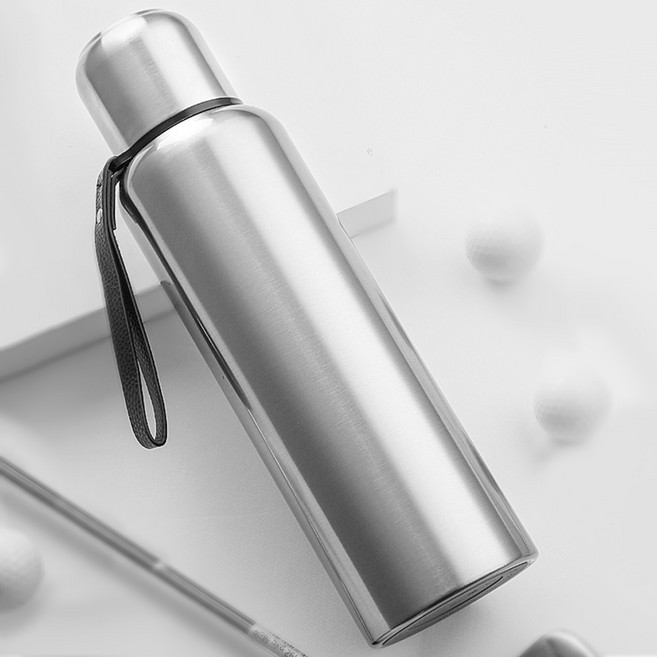 2중 진공 스텐 보온보냉병 1.5리터 SUS304 보온물병 보냉 텀블러, 1개, 실버, 1.5L