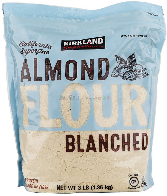 코스트코 KIRKLAND 커클랜드 시그니처 아몬드 가루(미국산) 1.36kg, 1개