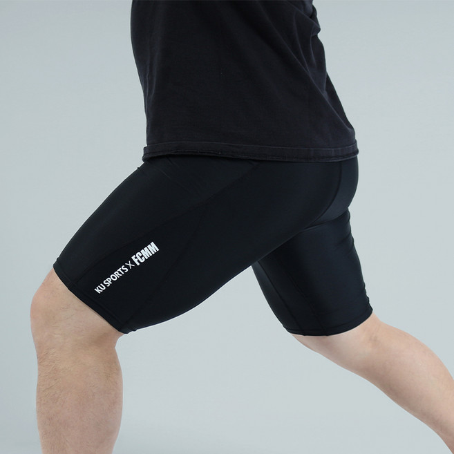 크라토스 솔리드 컴프레션 쇼츠 역도 반타이즈 스포츠 레깅스 트레이닝 반바지