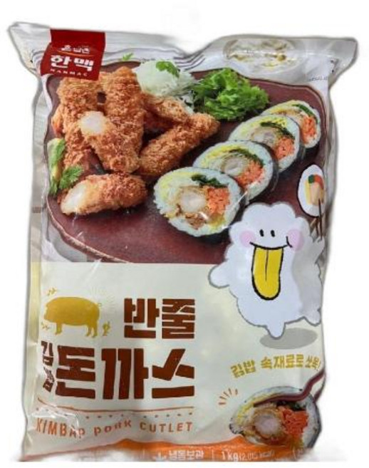 반줄김밥돈가스 한맥, 1개, 1kg