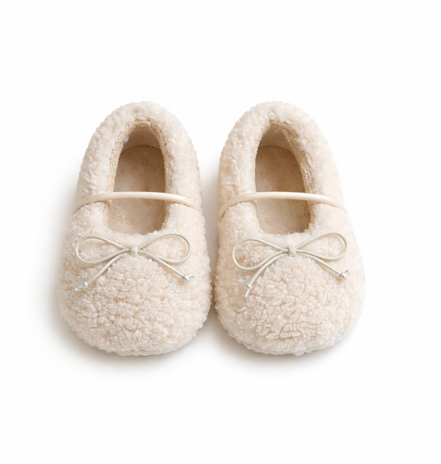 아동 보아털 메리제인 퍼슈즈 겨울 유아 실내화 폭신 따뜻한 아기신발 남아 여아 키즈 털슬리퍼