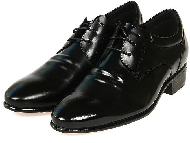 해피슈즈 96-LS-39 키높이 5CM 남성구두 천연소가죽 우레탄창