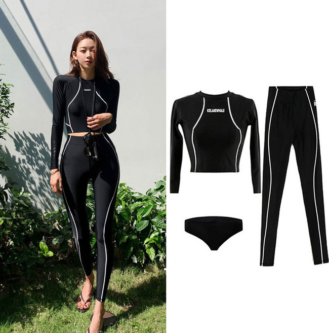 長袖防曬泳衣 衝浪泳衣 SUP泳衣 浮潛泳衣