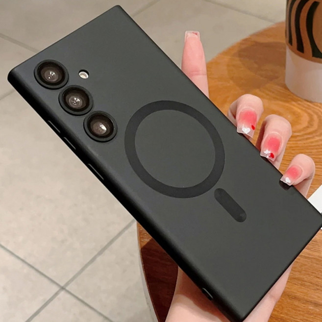 갤럭시퀀텀4 A54 5G A546 맥세이프 풀커버 슬림 매트 소프트 젤리 핸드폰 케이스