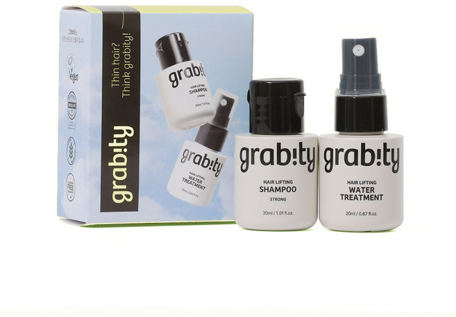 그래비티 헤어리프팅샴푸 스타터 키트 (스트롱 샴푸+워터트리트먼트), 1세트