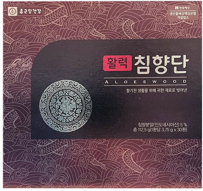 종근당건강 활력 침향단 60환, 3.75g, 90개