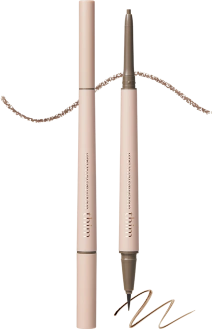 띰 아티스트 터치 아이라이너 듀오 [펜슬] 0.12g / [리퀴드] 0.22g, 02 브라운, 1개, 02 브라운 - 쿠팡