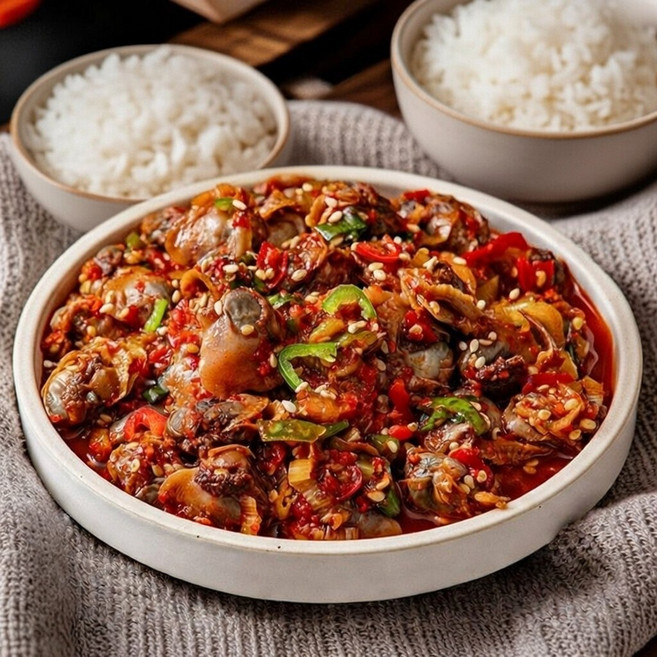 삼촌식당 국내산 꼬막무침 200g 혼밥용 간편반찬, 1개