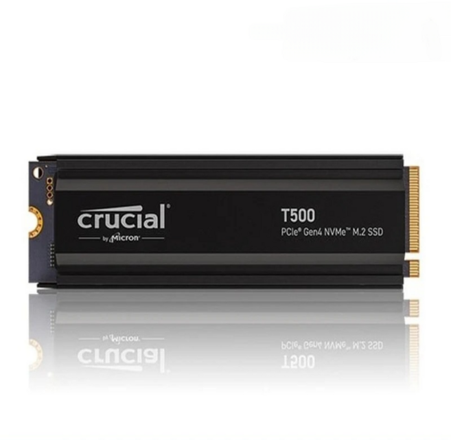 마이크론 Micron Crucial T500 PRO M.2 NVMe 게이밍 내장 SSD, 1TB