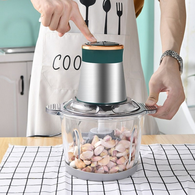 마늘껍질까는기계 전동 벗기는 기계 다지기 분쇄기 가정용 제품 껍질 마능, 1개, 3. 신형 3L 스텐 칼 1세트+탈피기