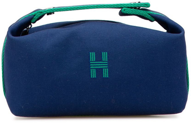 에르메스 중고 2020-2024 스몰 투알 브리드 어 브랙 배니티 백