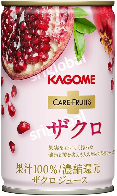 가고메 케어 후르츠 석류 주스 100% 190g 20캔, 190ml