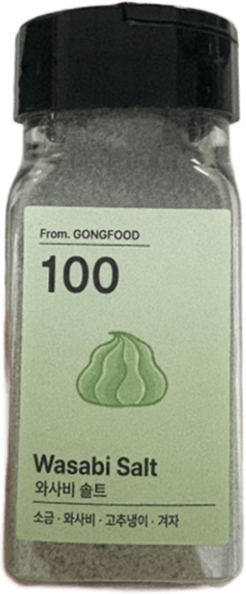 공푸드 와사비 솔트, 4개, 400g