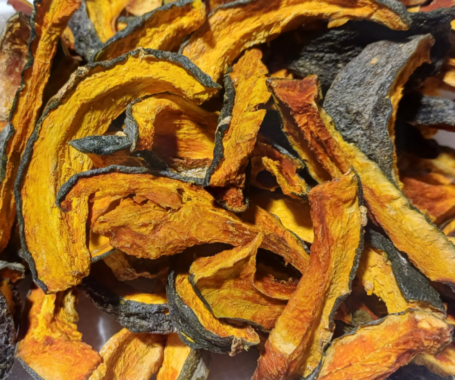 [강원홍천이모} 유기농 사계절 초록 단호박 말랭이, 4개, 100g