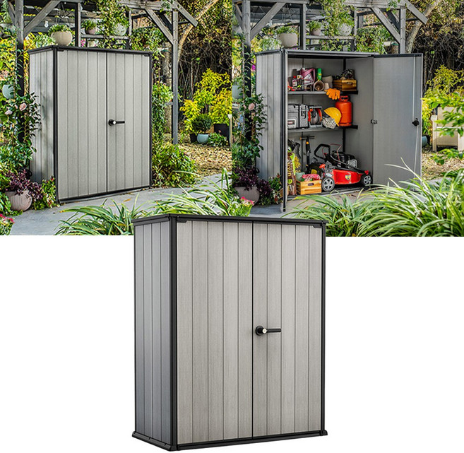 케터 하이스토어 플러스 조립식 창고 야외 정원 DIY 조립형 간이 보관함