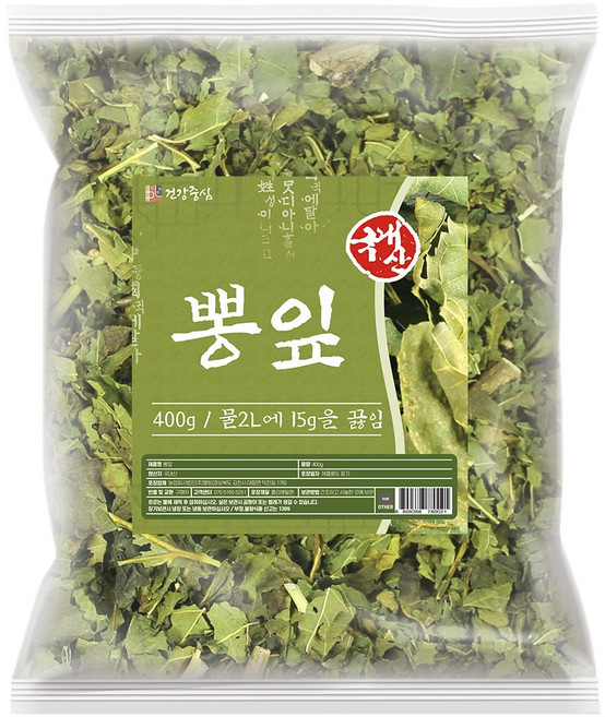 건강중심 국산 뽕잎 뽕나무잎, 400g, 1개