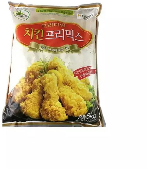 식자재 식재료 도매) 치킨파우더(이슬 5Kg) x2개, 2박스, 5kg