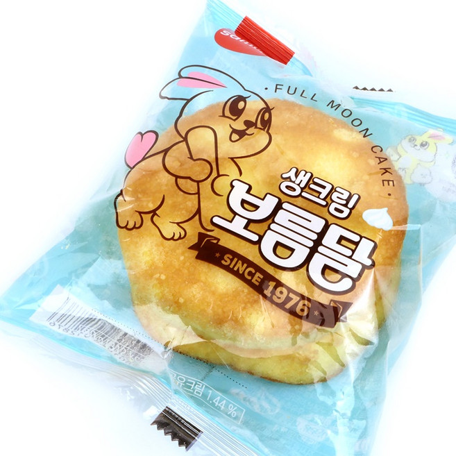 삼립 생크림보름달, 80g, 1개