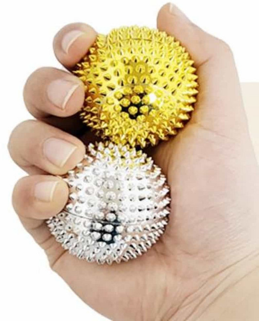 소소 황금자석 지압볼 2개 지압공