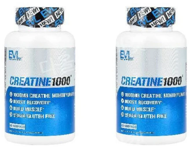 EVLution Nutrition 에블루션 뉴트리션 크레아틴 1000mg Creatine, 120정, 2개 - 쿠팡