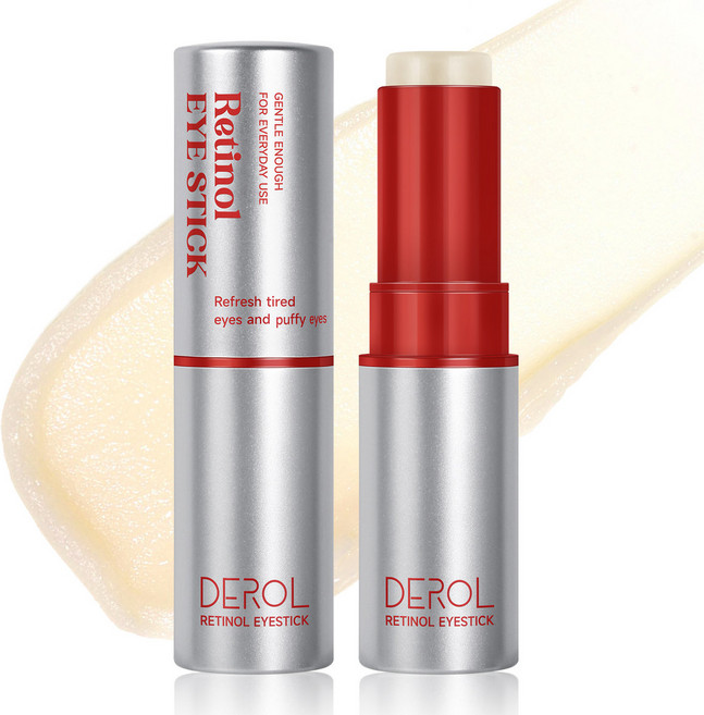 DEROL 視黃醇眼霜棒 修護緊緻細紋 滋潤眼周, 1個, DR082-英文包裝，僅供出口，不做零